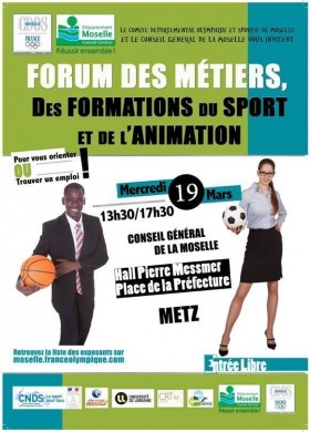 Forum des métiers - mars 2014 - CD57 Rugby